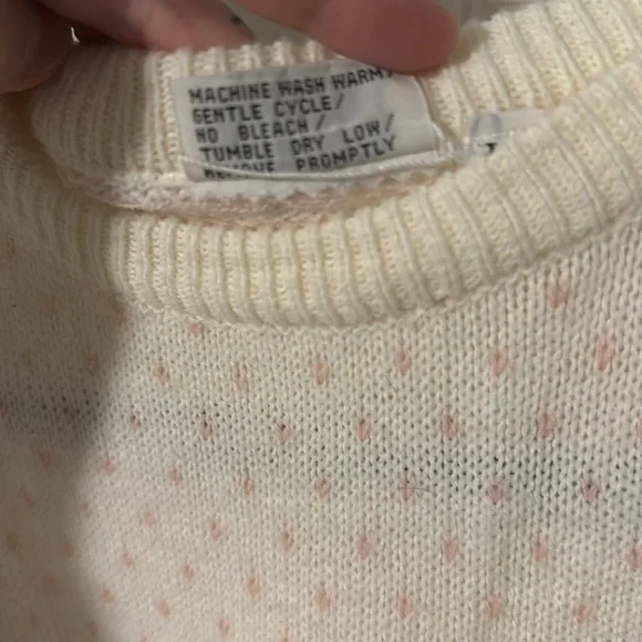 Vintage 70’s 80’s sweet floral sweater - Picture 7 of 7